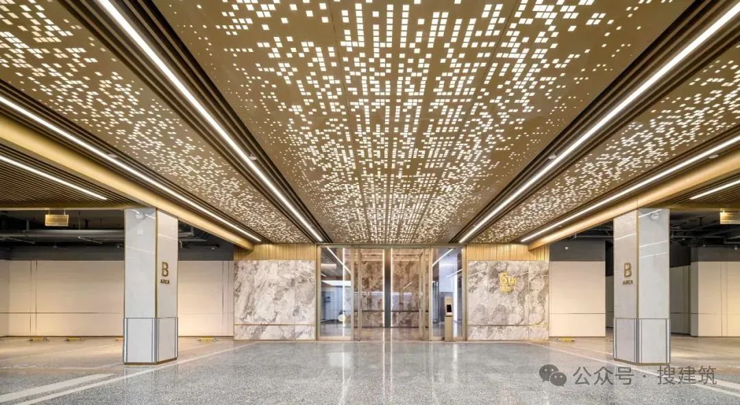 豪宅地下車庫“卷”得有點逆天了——鋁單板“精細化”應用！